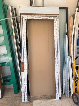Puerta PVC Roble Serie Energeto Neo 76