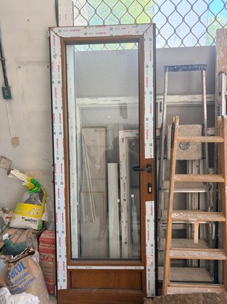 Puerta PVC Roble Serie Energeto Neo 76