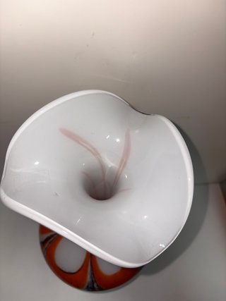 Vaso in vetro opalino