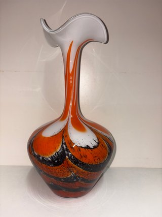 Vaso in vetro opalino