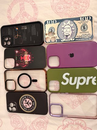 Lote de 8 fundas para iPhone 13 Pro Max
