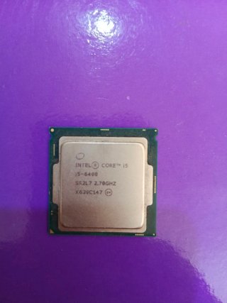 Procesador Intel Core i5-6400 2.70GHz Funcionando