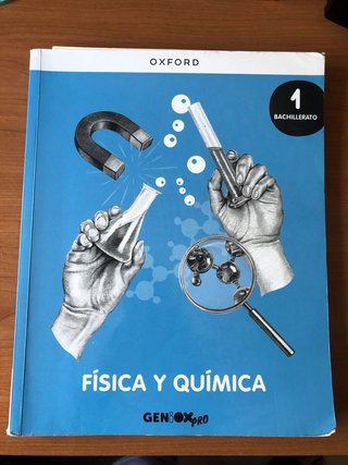 Libro Física y Química 1o Bachillerato Oxford