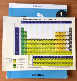 Libro Física y Química 1o Bachillerato Oxford
