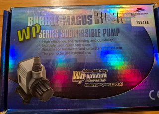 Bomba Sumergible Acuario Bubble Magus Rock WP1000