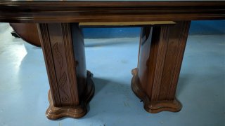 Mesa de comedor grande estilo vintage