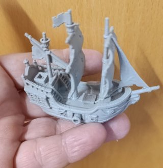 Barco Pirata La Perla Negra 3D