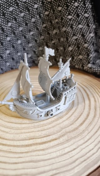Barco Pirata La Perla Negra 3D