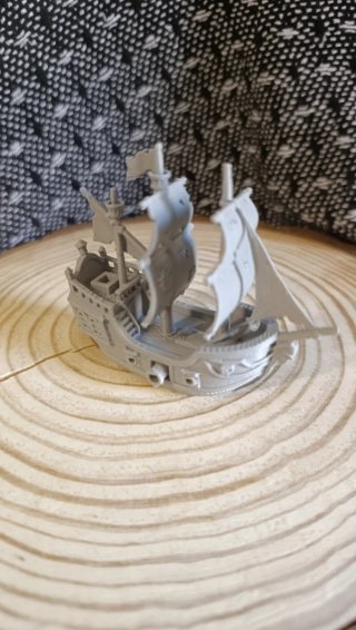 Barco Pirata La Perla Negra 3D