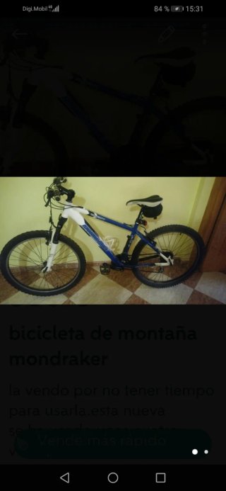 Bicicleta de Montaña Mondraker