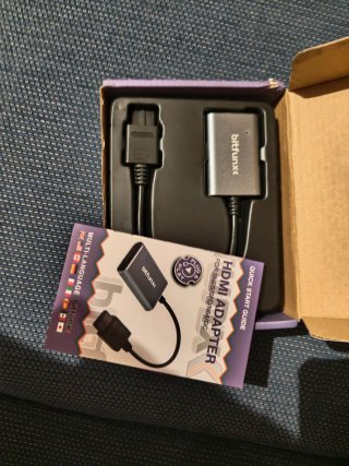 Adaptador HDMI Bitfunx para SNES/N64/GC