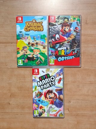 3 Juegos Nintendo Switch