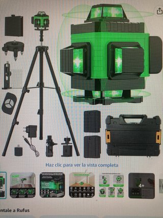 Nivel Láser 4D 16 Líneas Autonivelante