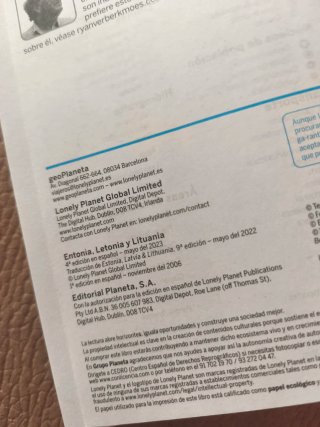 ESTONIA, LETONIA Y LITUANIA 4 LONELY PLANET