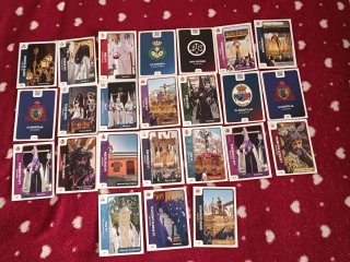 Estampas Holycards Semana Santa Sevilla