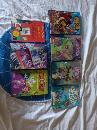 Libros de aventuras infantil 7 unidades .