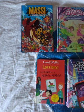 Libros de aventuras infantil 7 unidades .