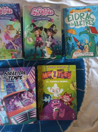 Libros de aventuras infantil 7 unidades .