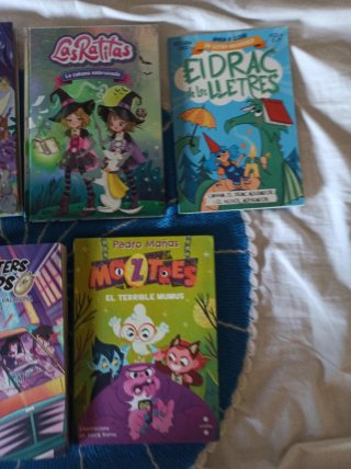 Libros de aventuras infantil 7 unidades .