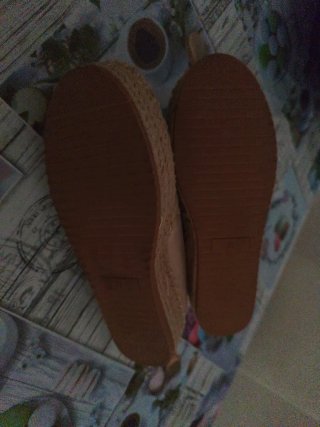 Zapatillas de esparto sin uso, talla 38