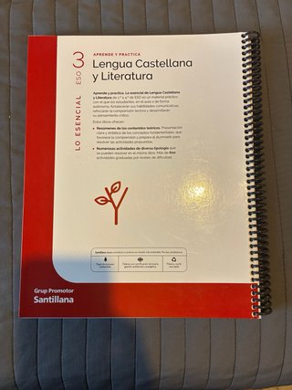 Cuaderno Lengua castellana 3 ESO Construyendo m...