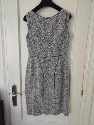 Traje de cóctel con americana y vestido