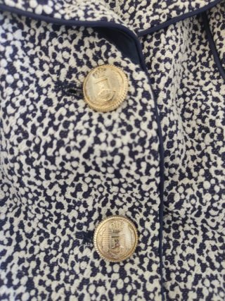 Traje de cóctel con americana y vestido