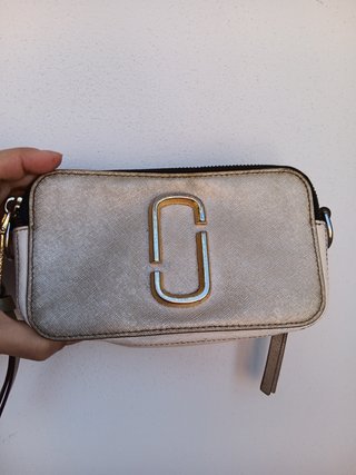 Borsa Marc Jacobs Snapshot Oro/Argento