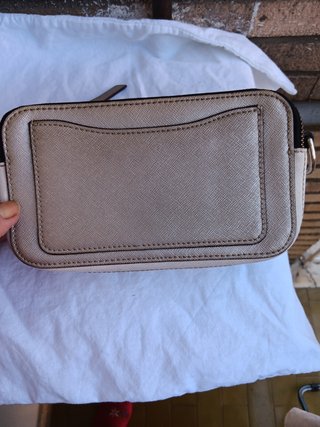Borsa Marc Jacobs Snapshot Oro/Argento