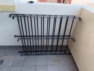 Rejas de Seguridad Metálica 2 uds