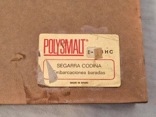 Cuadro vintage Segarra Codina "Embarcaciones barad