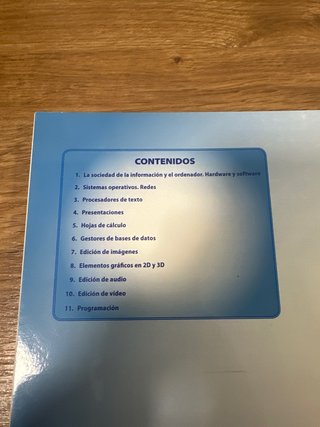 Libro de TIC I, 1°Bachillerato