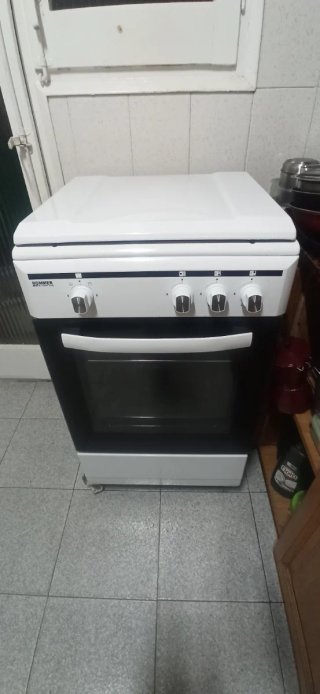 Cocina de gas con horno