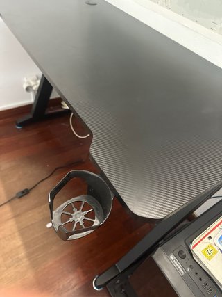 Escritorio Gamer Negro/Rojo IKEA