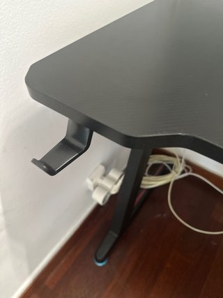 Escritorio Gamer Negro/Rojo IKEA