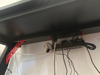 Escritorio Gamer Negro/Rojo IKEA