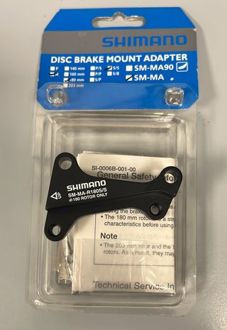 Adaptador Pinza Freno Shimano SM-MA-R180S/S