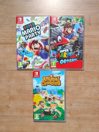 3 Juegos Nintendo Switch