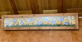 Cortinero floral 125 cm – Decorativo.