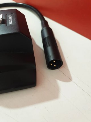 Micrófono con base Fonestar RS-162