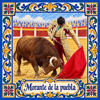 Azulejo Morante de la Puebla 15x15