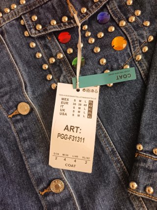 Chaqueta Vaquera Fantasía Talla 42