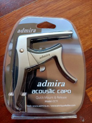 Funda guitarra clásica Ortola + cejilla Admira