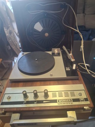 Tocadiscos Antiguo Werner WMM07/E