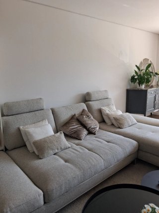 Sofá Chaise Longue Maisons du Monde Geller