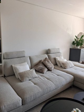 Sofá Chaise Longue Maisons du Monde Geller