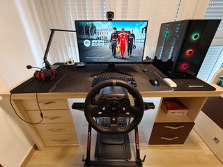 Volante Logitech G920 + Pedales + Soporte GT Omega
