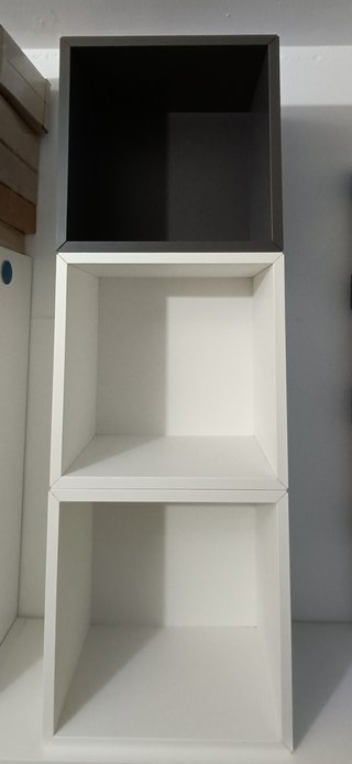 3 Módulos estantería EKET 25cm fondo