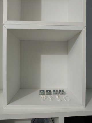 3 Módulos estantería EKET 25cm fondo