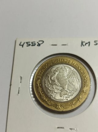 México 10 Nuevos Pesos 1992 Plata